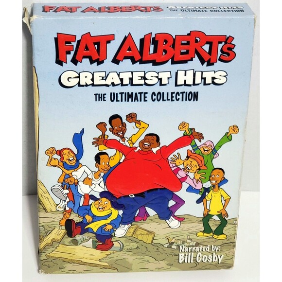 Fat Albert Greatest Hits 4-Disc DVD Set (2004) Classic Animated Comedy Tested - Picture 1 of 12